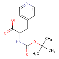 CAS: 33814-94-7 | OR303784 | 2-{[(tert-Butoxy)carbonyl]amino}-3-(pyridin-4-yl)propanoic acid