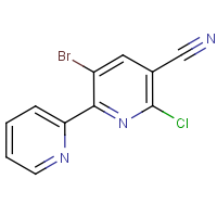 CAS: 1135283-47-4 | OR303819 | 3-Bromo-6-chloro-2,2'-bipyridine-5-carbonitrile