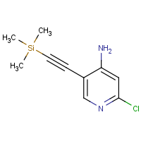CAS: 1296201-72-3 | OR303824 | 2-Chloro-5-[2-(trimethylsilyl)ethynyl]pyridin-4-amine