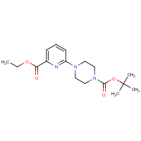 CAS: 1350807-20-3 | OR303837 | tert-Butyl 4-[6-(ethoxycarbonyl)pyridin-2-yl]piperazine-1-carboxylate