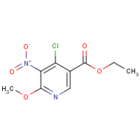 CAS: 1210835-76-9 | OR303839 | Ethyl 4-chloro-6-methoxy-5-nitropyridine-3-carboxylate