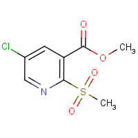 CAS: 1242268-08-1 | OR303845 | Methyl 5-chloro-2-methanesulfonylpyridine-3-carboxylate