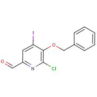 CAS: 1353877-99-2 | OR303863 | 5-(Benzyloxy)-6-chloro-4-iodo-2-pyridinecarbaldehyde