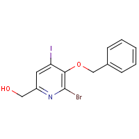 CAS: 1198569-39-9 | OR303872 | [5-(Benzyloxy)-6-bromo-4-iodo-2-pyridinyl]methanol
