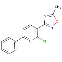 CAS: 1203898-07-0 | OR303873 | 2-Chloro-3-(5-methyl-1,2,4-oxadiazol-3-yl)-6-phenylpyridine