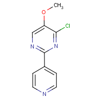 CAS: 133661-38-8 | OR303895 | 4-Chloro-5-methoxy-2-(4-pyridinyl)pyrimidine