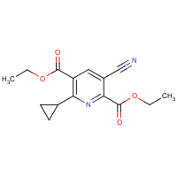 CAS:1221792-74-0 | OR303898 | Diethyl 3-cyano-6-cyclopropyl-2,5-pyridinedicarboxylate