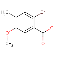 CAS: 61809-40-3 | OR303909 | 2-Bromo-5-methoxy-4-methylbenzoic acid