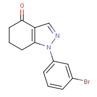 CAS: 1260832-62-9 | OR303928 | 1-(3-Bromophenyl)-4,5,6,7-tetrahydro-1H-indazol-4-one