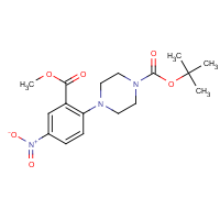 CAS: 870703-73-4 | OR303931 | tert-Butyl 4-[2-(methoxycarbonyl)-4-nitrophenyl]piperazine-1-carboxylate