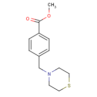 CAS:128982-45-6 | OR303936 | Methyl 4-(thiomorpholin-4-ylmethyl)benzoate