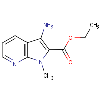 CAS:181283-92-1 | OR303940 | Ethyl 3-amino-1-methyl-1H-pyrrolo[2,3-b]pyridine-2-carboxylate