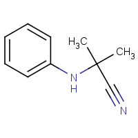 CAS:2182-38-9 | OR303950 | 2-Methyl-2-(phenylamino)propanenitrile