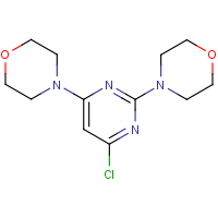 CAS: 10244-24-3 | OR303956 | 4-[4-Chloro-6-(morpholin-4-yl)pyrimidin-2-yl]morpholine