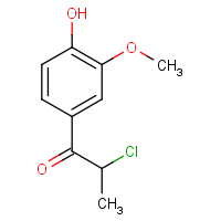 CAS: 68505-86-2 | OR303967 | 2-Chloro-1-(4-hydroxy-3-methoxyphenyl)propan-1-one