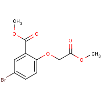 CAS: 160668-28-0 | OR303978 | Methyl 5-bromo-2-(2-methoxy-2-oxoethoxy)benzoate