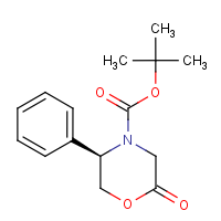 CAS: 119878-90-9 | OR304069 | (5R)-N-tert-Butyloxycarbonyl -3,4,5,6-tetrahydro-5-phenyl-4(H)-1,4-oxazin-2-one