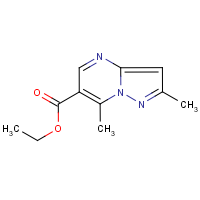 CAS:162286-54-6 | OR3042 | Ethyl 2,7-dimethylpyrazolo[1,5-a]pyrimidine-6-carboxylate
