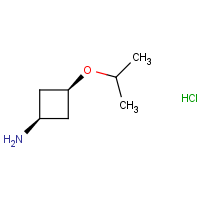 CAS: 1909294-44-5 | OR304342 | cis-3-(Propan-2-yloxy)cyclobutan-1-amine hydrochloride