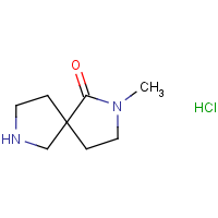 CAS:1203686-07-0 | OR304413 | 2-Methyl-2,7-diazaspiro[4.4]nonan-1-one hydrochloride