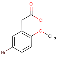 CAS: 7017-48-3 | OR3046 | 5-Bromo-2-methoxyphenylacetic acid