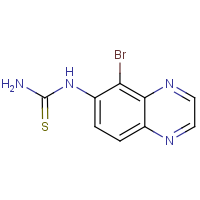 CAS:842138-74-3 | OR30470 | N-(5-Bromoquinoxalin-6-yl)thiourea