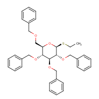 CAS:108739-67-9 | OR305050 | Ethyl 2,3,4,6-tetra-O-benzyl-1-thio-b-D-glucopyranoside