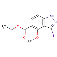 CAS: 633327-85-2 | OR305073 | Ethyl 3-iodo-4-methoxy-1H-indazole-5-carboxylate