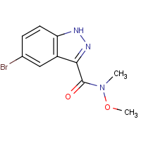 CAS: 936132-60-4 | OR305107 | 5-Bromo-N-methoxy-N-methyl-1H-indazole-3-carboxamide