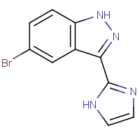 CAS: 911305-83-4 | OR305108 | 5-Bromo-3-(1H-imidazol-2-yl)-1H-indazole