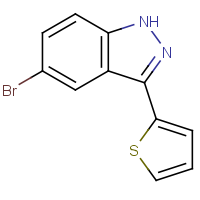 CAS: 911305-81-2 | OR305109 | 5-Bromo-3-(thiophen-2-yl)-1H-indazole