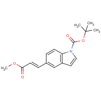 CAS: 561307-71-9 | OR305224 | tert-Butyl 5-[(1E)-3-methoxy-3-oxoprop-1-en-1-yl]-1H-indole-1-carboxylate