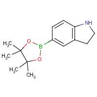 CAS:1062174-44-0 | OR305261 | 5-(4,4,5,5-Tetramethyl-1,3,2-dioxaborolan-2-yl)-2,3-dihydro-1H-indole