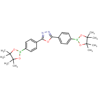 CAS:1116122-85-0 | OR305317 | 2,5-Bis[4-(4,4,5,5-tetramethyl-1,3,2-dioxaborolan-2-yl)phenyl]-1,3,4-oxadiazole