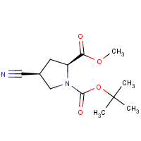 CAS: 487048-28-2 | OR305322 | 1-tert-Butyl 2-methyl (2S,4S)-4-cyanopyrrolidine-1,2-dicarboxylate