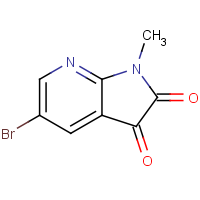 CAS:1173721-45-3 | OR305349 | 5-Bromo-1-methyl-1H-pyrrolo[2,3-b]pyridine-2,3-dione