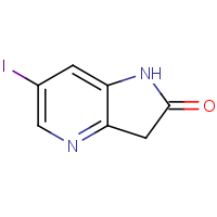 CAS:1260381-60-9 | OR305358 | 6-Iodo-1,3-dihydro-2H-pyrrolo[3,2-b]pyridin-2-one