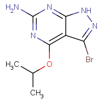 CAS: 183274-50-2 | OR305360 | 3-Bromo-4-(propan-2-yloxy)-1H-pyrazolo[3,4-d]pyrimidin-6-amine