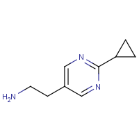 CAS: 944899-44-9 | OR305386 | 2-(2-Cyclopropylpyrimidin-5-yl)ethanamine