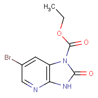 CAS:1021919-64-1 | OR305452 | Ethyl 6-bromo-2-oxo-2,3-dihydro-1H-imidazo[4,5-b]pyridine-1-carboxylate