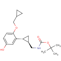 CAS: 1322700-01-5 | OR305486 | tert-Butyl ({(1R,2R)-2-[2-(cyclopropylmethoxy)-5-hydroxyphenyl]cyclopropyl}methyl)carbamate
