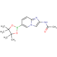 CAS:947249-08-3 | OR305487 | N-[6-(4,4,5,5-Tetramethyl-1,3,2-dioxaborolan-2-yl)imidazo[1,2-a]pyridin-2-yl]acetamide