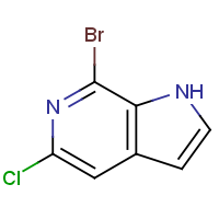 CAS: 945840-69-7 | OR305506 | 7-Bromo-5-chloro-1H-pyrrolo[2,3-c]pyridine