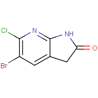 CAS:297757-11-0 | OR305538 | 5-Bromo-6-chloro-1,3-dihydro-2H-pyrrolo[2,3-b]pyridin-2-one