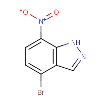 CAS: 1190319-86-8 | OR305556 | 4-Bromo-7-nitro-1H-indazole