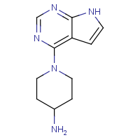 CAS: 885499-56-9 | OR305610 | 1-(7H-Pyrrolo[2,3-d]pyrimidin-4-yl)piperidin-4-amine