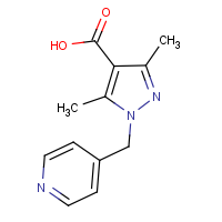 CAS:  | OR306005 | 3,5-Dimethyl-1-(pyridin-4-ylmethyl)-1H-pyrazole-4-carboxylic acid