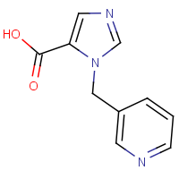 CAS:  | OR306011 | 1-(Pyridin-3-ylmethyl)-1H-imidazole-5-carboxylic acid