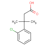 CAS: 91427-34-8 | OR306025 | 3-(2-Chlorophenyl)-3-methylbutanoic acid