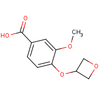 CAS:1349708-72-0 | OR306065 | 3-Methoxy-4-(oxetan-3-yloxy)benzoic acid